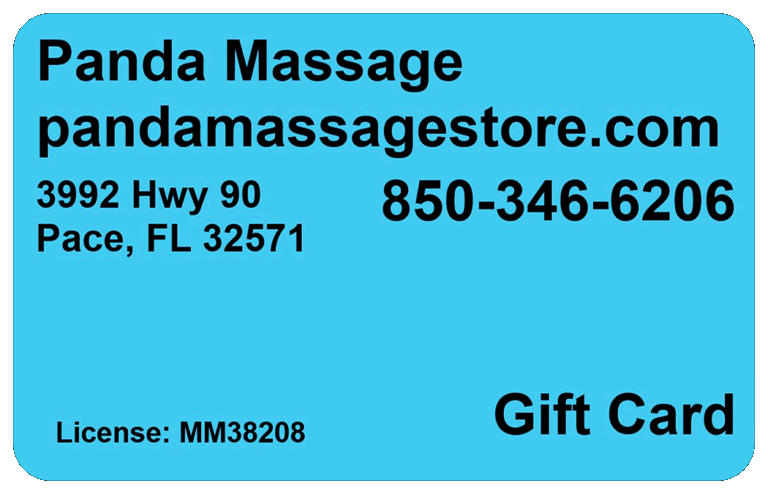 Panda Massage gift card